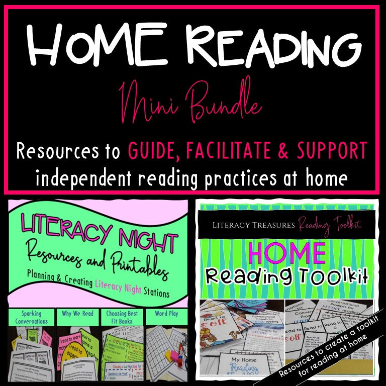 Home Reading Mini Bundle -- Resources to Support and Guide Your Readers At Home