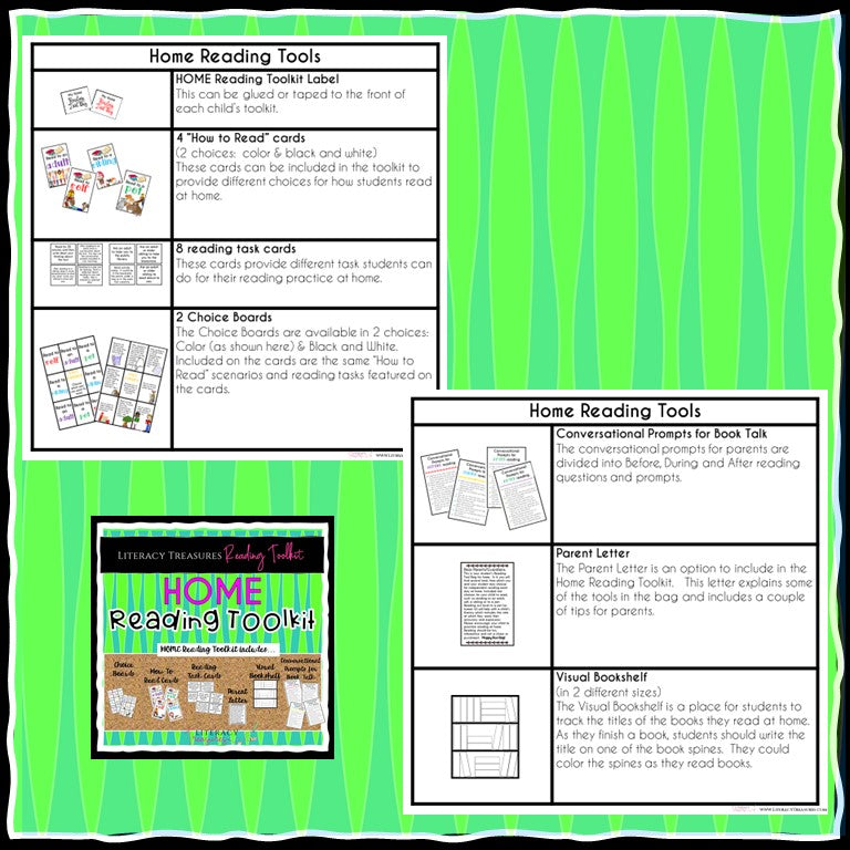 Home Reading Mini Bundle -- Resources to Support and Guide Your Readers At Home
