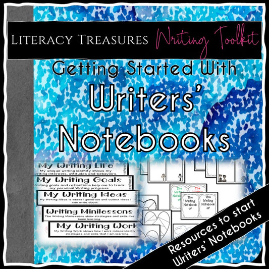Writer's Notebook--Printables to Launch Student's Writing Notebooks