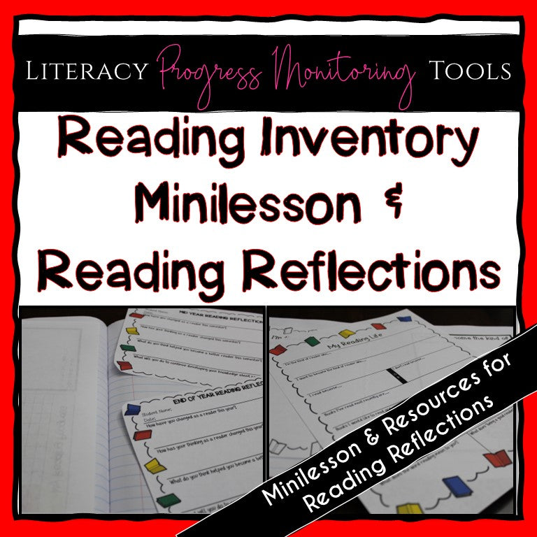 Reading Identity Minilesson || Reading Inventory and Reading Reflections
