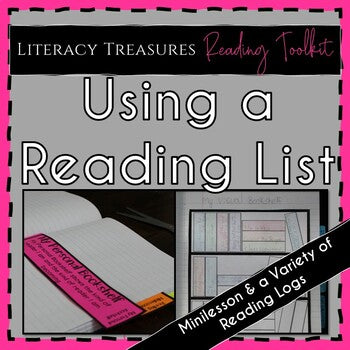 Using a Reading List Minilesson || Logs for Tracking Independent Reading