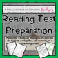 Reading Test Preparation--A Collection of Minilessons to Prepare for Testing