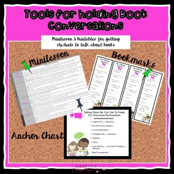 Reading Toolkit: A Minilesson for Holding Book Conversations With Talking Stems