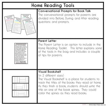 HOME Reading Toolkit -- Tools to Guide and Support Independent Reading at Home