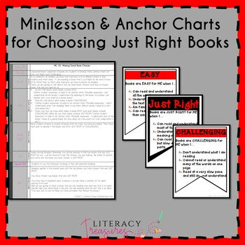 Making Good Book Choices || Minilesson for choosing Just Right or Best Fit books