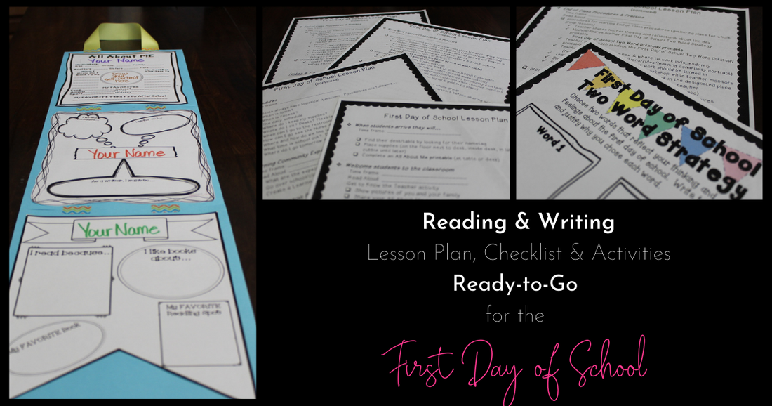 First Day of School Lesson Plan for Language Arts