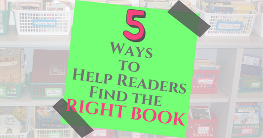 5 Ways to Help Readers Find the RIGHT Book