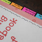 Readers Notebook Tabbed Dividers
