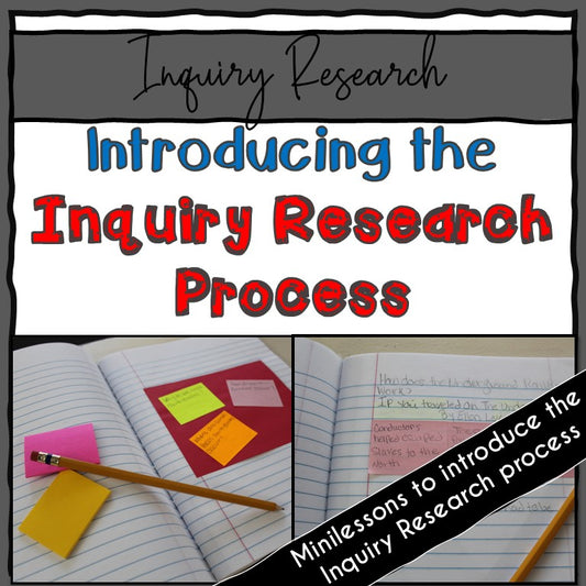 Introducing the Inquiry Process -- A Collection of Reading Minilessons