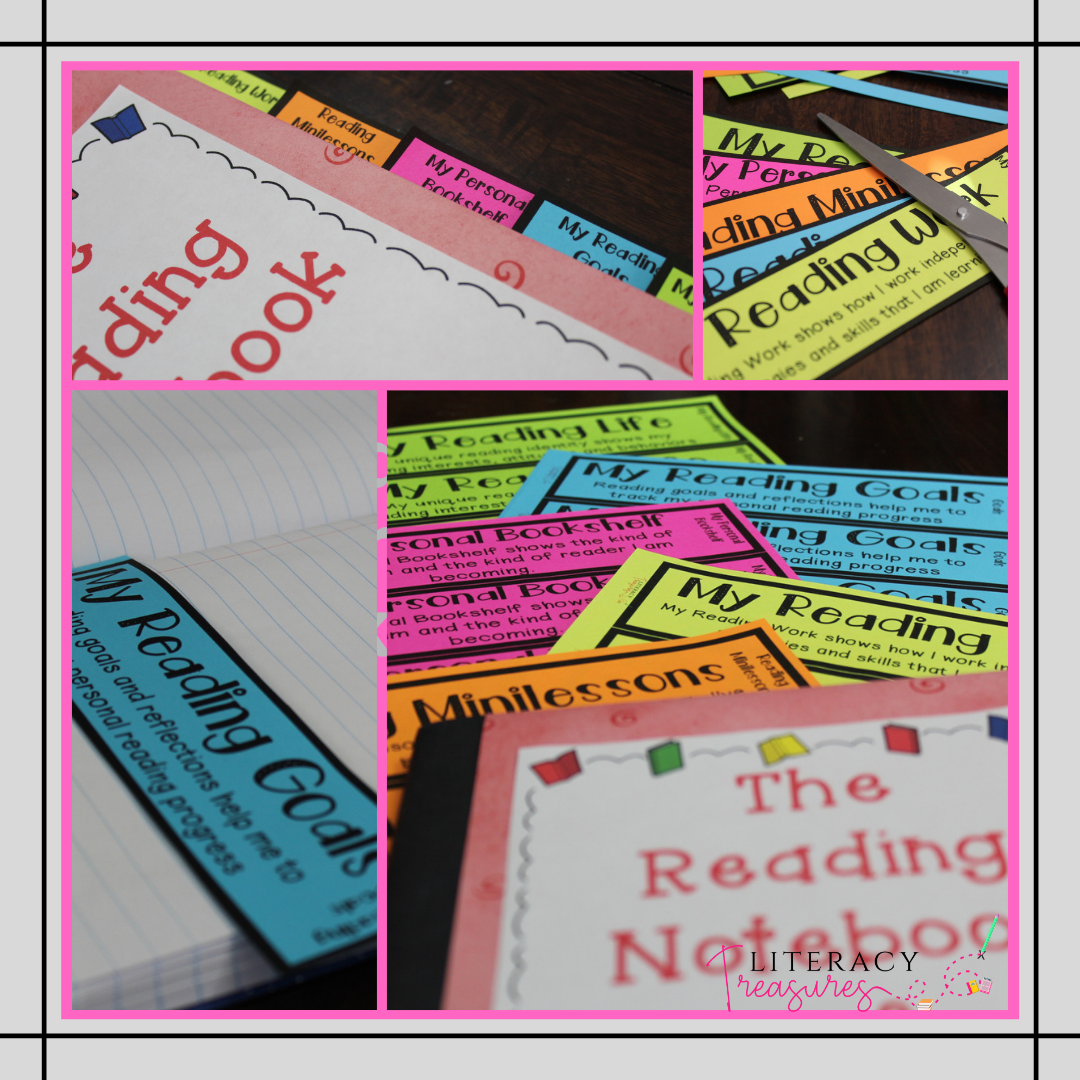 Readers Notebook Tabbed Dividers