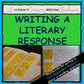 Text Dependent Analysis:  Writing Literary Responses--Writing Minilessons