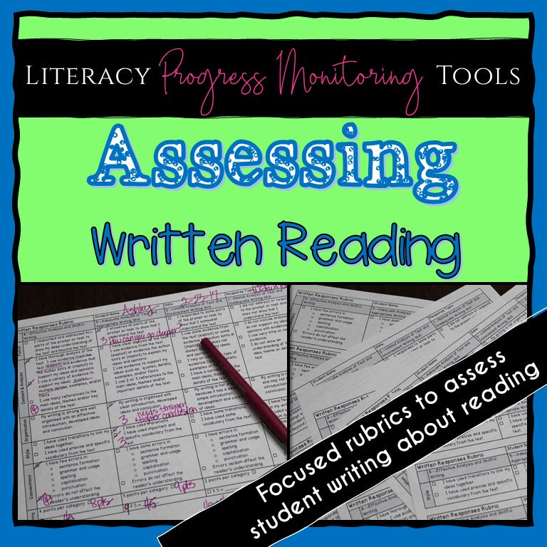 Written Reading Responses Rubric--Text Dependent Analysis Rubric ...