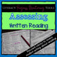 Written Reading Responses Rubric--Text Dependent Analysis Rubric