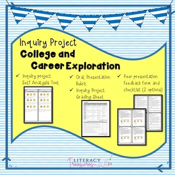 Inquiry Research--College and Career Exploration Project Unit of Study
