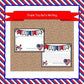 Veterans Day Writing Activities--Writing Prompt, Thank You Note & Acrostic Poems