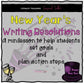Writing New Year's Resolutions -- A Goal Setting Minilesson